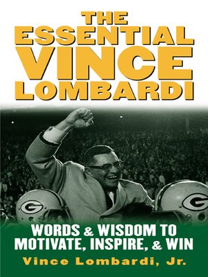 cover image of The Essential Vince Lombardi
